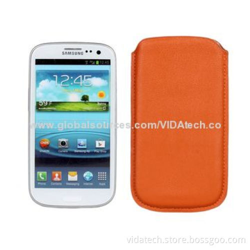 Universal PU Leather Case for Samsung Galaxy S5, S4, S3